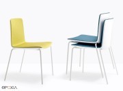 Chaises Noa empilables