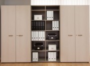 Armoires portes battantes Oxwood avec bibliothèque
