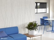Panneau mural acoustique, Ecowall découpe en V