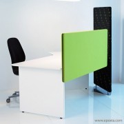 Panneau de séparation acoustique Contrast pour bureau