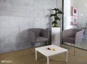 Panneau mural acoustique décoratif ECOprint, décor béton