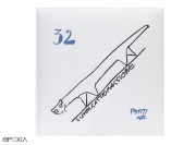 Panneau acoustique déco Supergattomaggiore de l'artiste Gio Ponti
