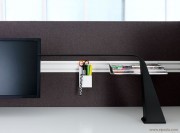 Ecran de séparation avec rail pour accessoires Limbus