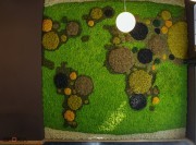 Jardin vertical personnalisé Lichen Logo