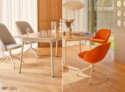 Chaises de réunion Paralel, dossier haut ou bas