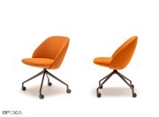Chaises visiteur Paralel dossier bas
