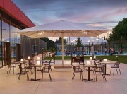 Maxi parasol pour terrasse, 6x6 Maggiore