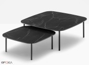 Tables basses Buddy, 2 hauteurs 25 et 31 cm