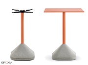 Pied de table outdoor Concrete par Pedrali