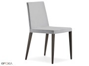 Chaise Dress 530, pieds chêne teinté wengé