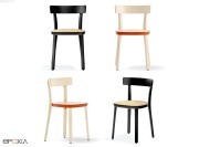 Chaises rétro Folk