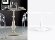 Pied de table  esprit Romantique Liberty