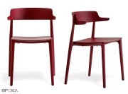 Fauteuil Nemea, bois teinté 