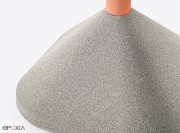 Détail de la partie béton du pied Concrete