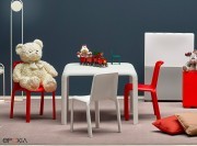 Table et chaises Snow Junior