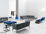 Canapé et banquette modulaires Social