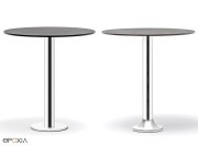 Pied de table Permanent, base ronde plate ou tulipe