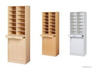 Meuble tri courrier mixte 61,5 cm de large