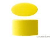 Petit pouf Bon-Bon jaune