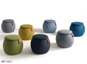 Poufs design Snowpouf par Caimi