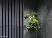 Suspension végétale Avatar, plantes artificielles
