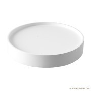 Plateau blanc pour Pouf Drum