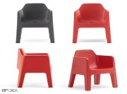 Fauteuil Plus Air par Pedrali