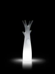 Porte-manteaux lumineux Godot embouts vert acide