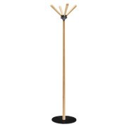 Portemanteaux moderne hêtre socle noir Sioux