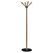 Portemanteaux chêne socle noir Sioux