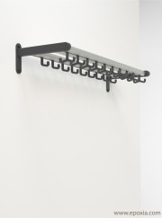 Portemanteaux Tertio H2D 100 cm (19 crochets)