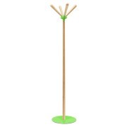 Portemanteaux hêtre socle vert Sioux