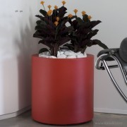 Grand pot cinlindro rouge Cilindro