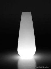 Pot lumineux Buba Light blanc