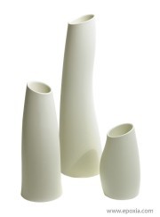 Grands pots Madame polyéthylène blanc mat
