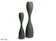 Grands pots design Moai 