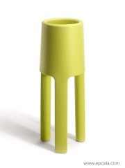 Pots design Sepio vert acide