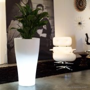 Grand pot lumineux Curvada Llum blanc