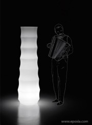 Pot lumineux Roo Light blanc