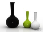 Vases Chemistube laqués