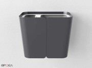 Poubelle murale de recyclage Hold