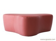 Grand Pouf similicuir Chat