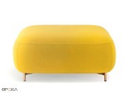 Pouf Buddy large, hauteur 40 cm