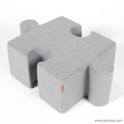 Pouf acoustique forme puzzle Buzzispace