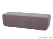 Pouf rectangulaire tapissé Opera