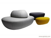 Poufs Sisters par Softline