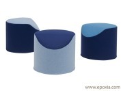 Poufs design Coral