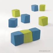 Poufs Boom rembourrés