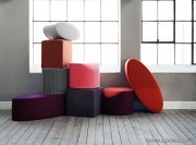 Collection de poufs