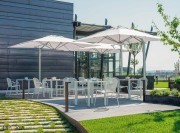Pour hôtel et restaurant grand parasol Trévi par Emu